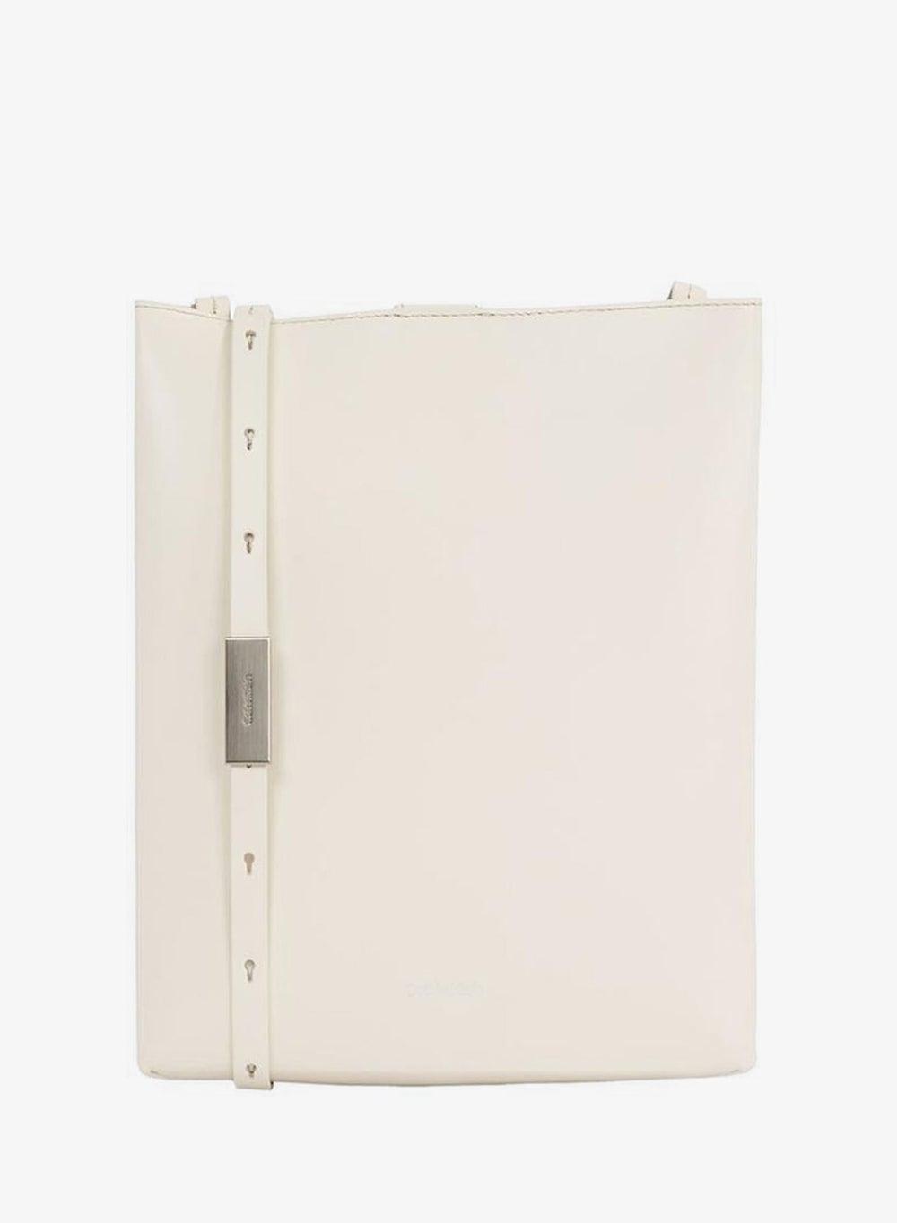 CALVIN KLEIN Women's Elegance Leather Crossbody Bag - Image 1