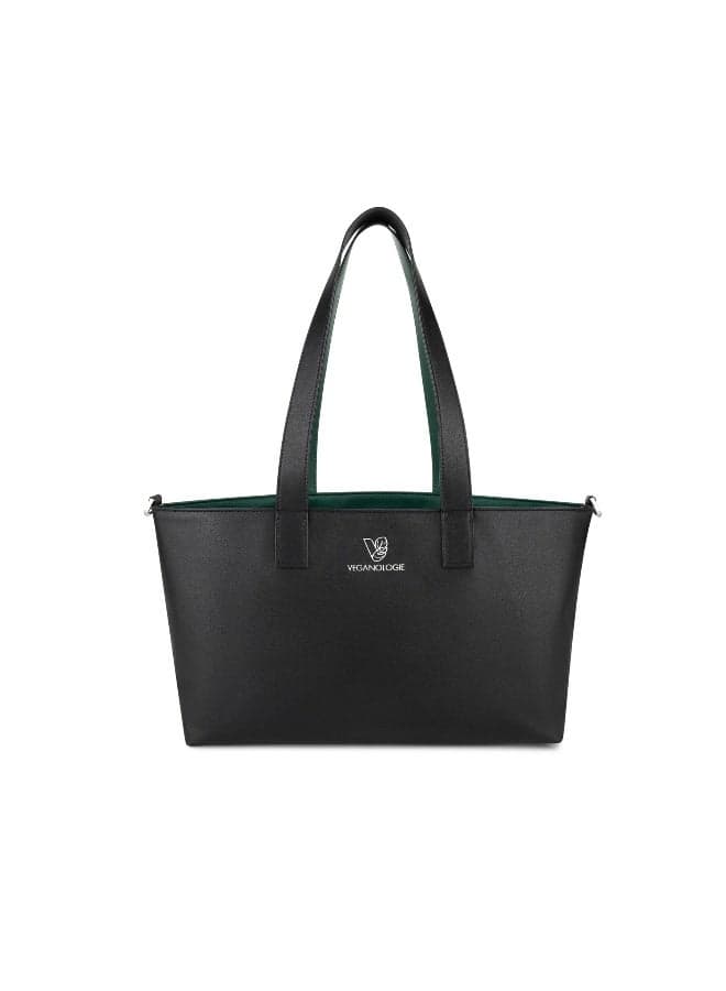 Veganologie Palindrome – Dual Look Tote from Recycled Materials - Image 1