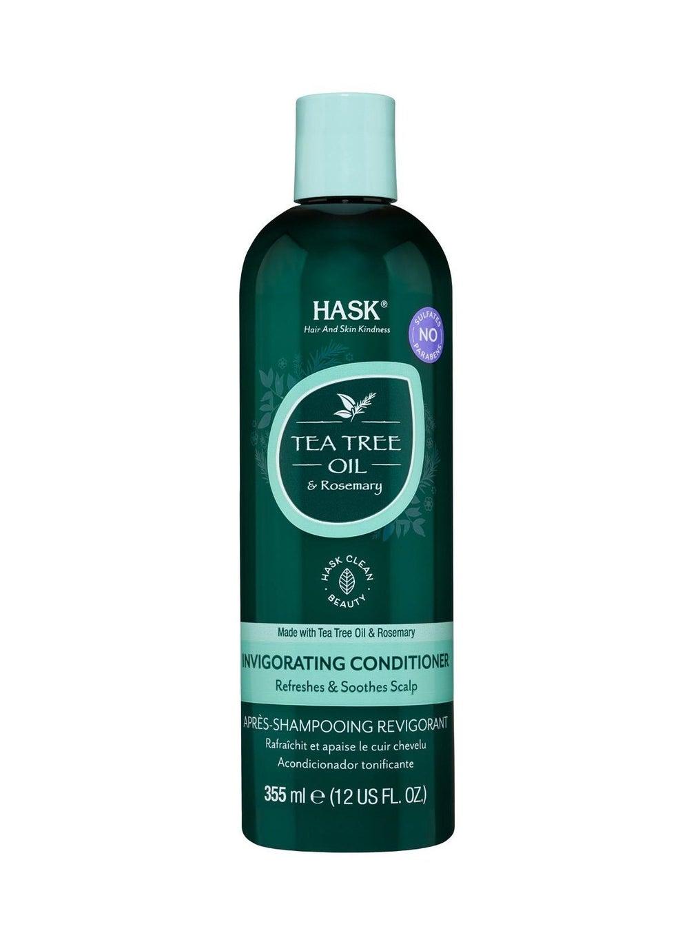 Hask Tea Tree & Rosemary Hydrating Conditioner 355ml - Image 1