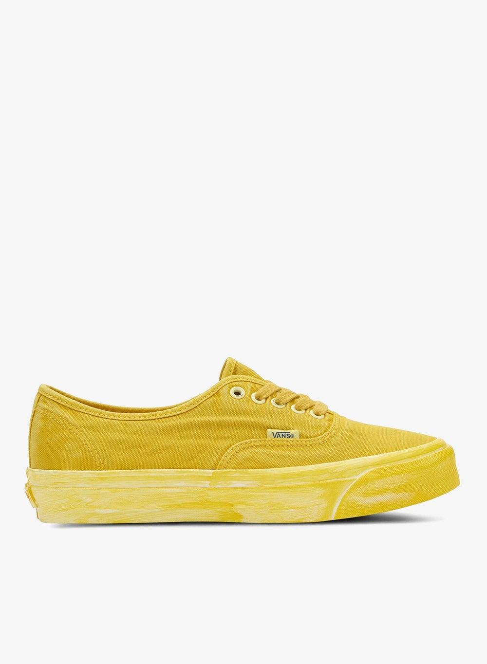 Vans Authentic Reissue 44 Yellow Canvas Sneakers - Style No: Vacqa85W - Image 1