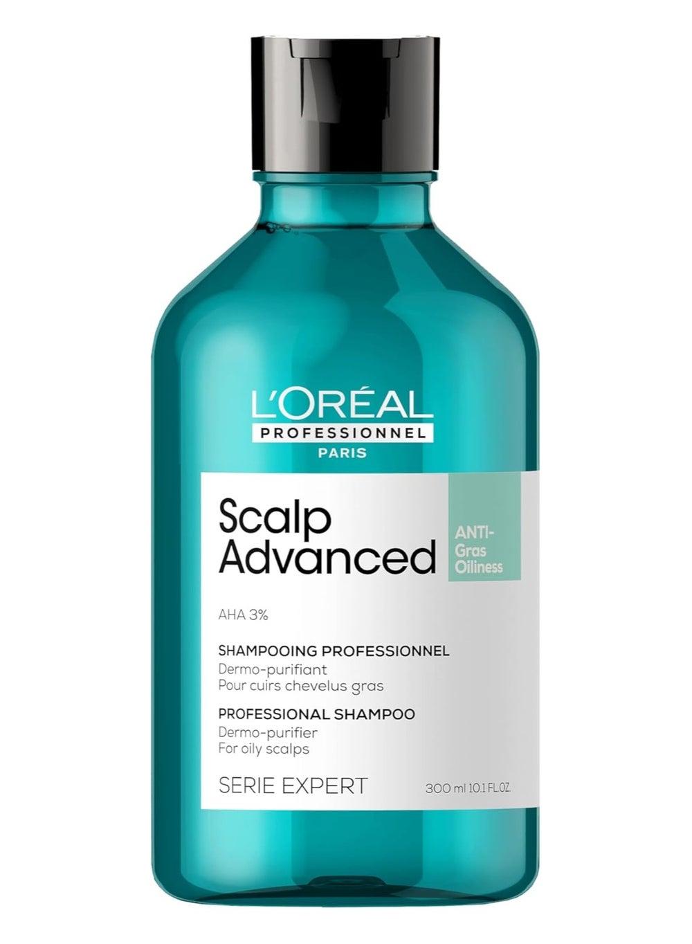 L'Oréal Expert Anti-Oiliness Dermo-Purifier Shampoo, 300ml - Image 1
