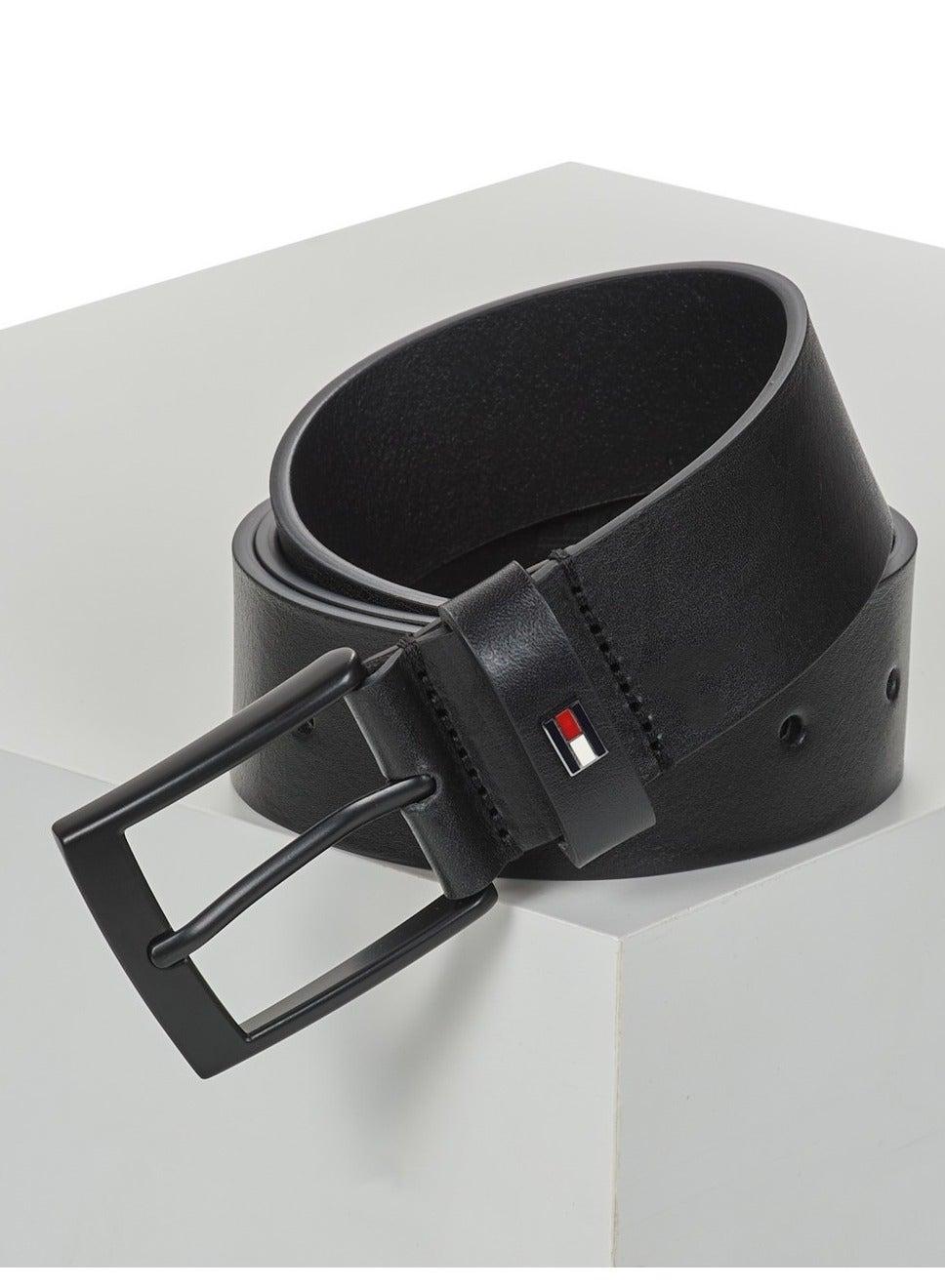 TOMMY HILFIGER Adan Allocated Hole Men's Leather Belt - Image 1