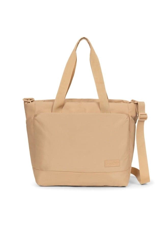 EASTPAK CNNCT F Dust Large Tote - Elegant Beige - Image 1