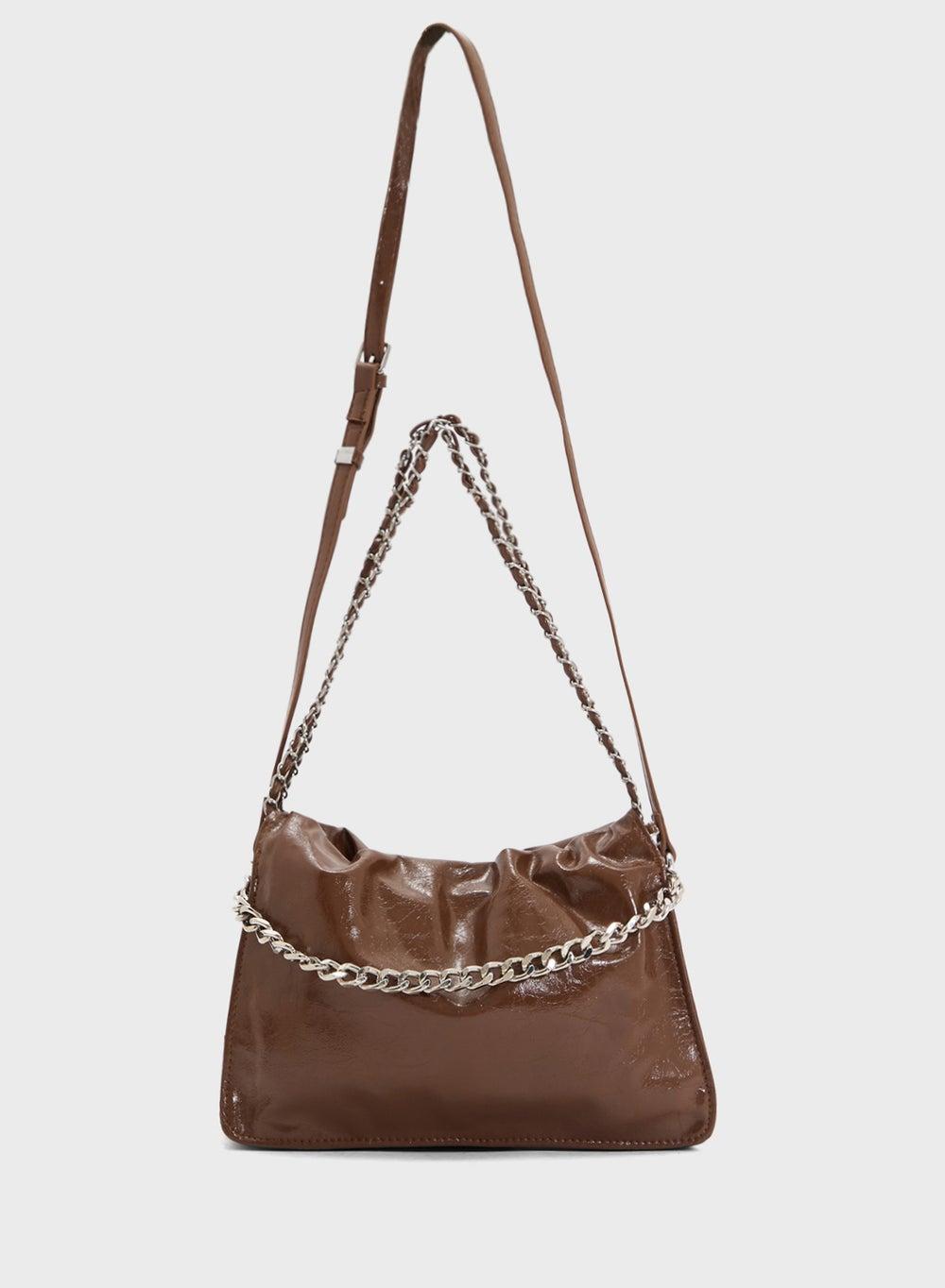 ELLA Crinkle Effect Chic Tote Bag - Must-Have for Women - Image 1