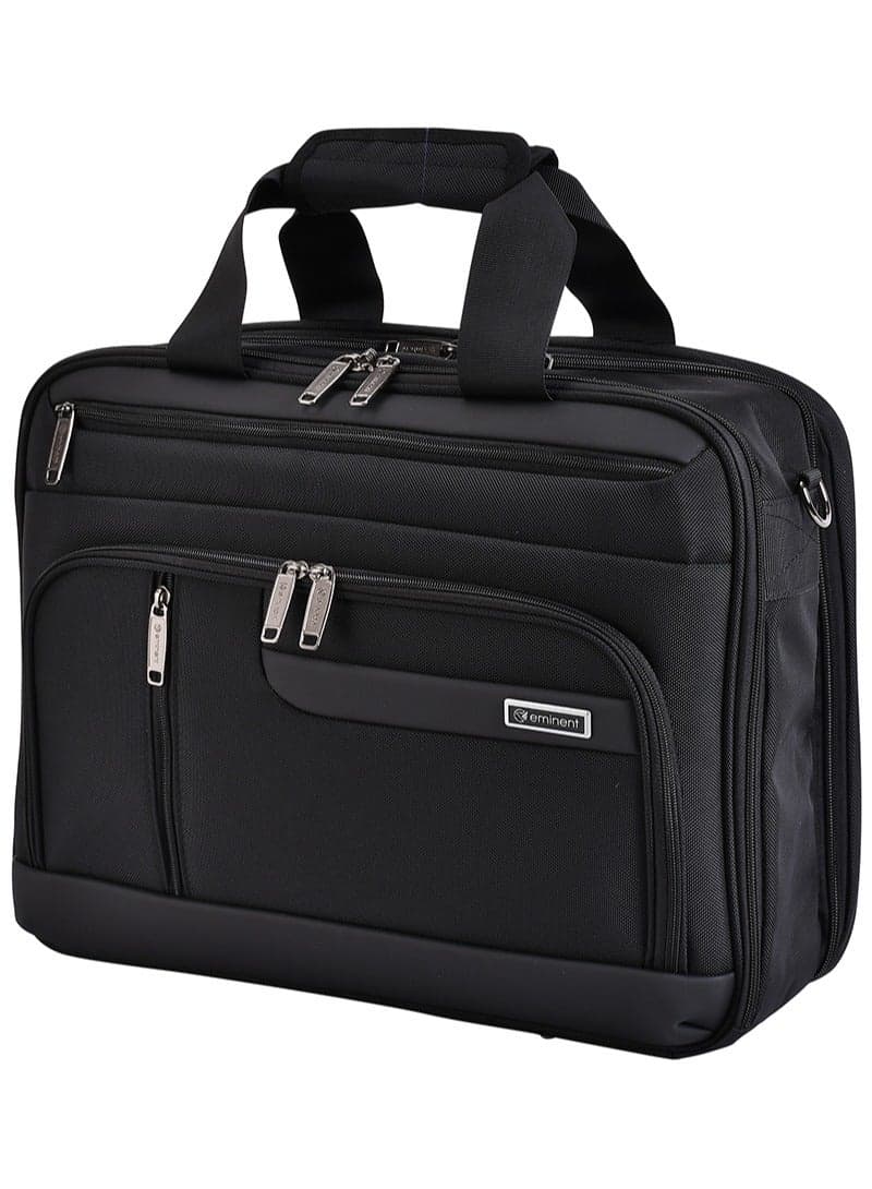 Eminent V368B Black Premium Lightweight 17” Laptop Travel Bag - Image 1