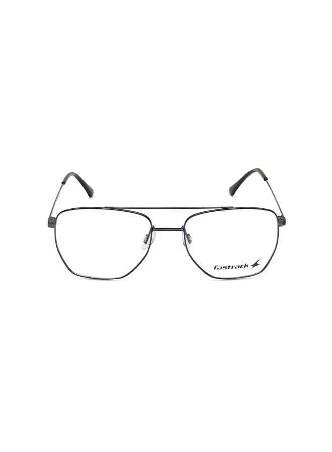 Fastrack Dark Gun Navigator Men's Rimmed Eyeglasses - Image 1