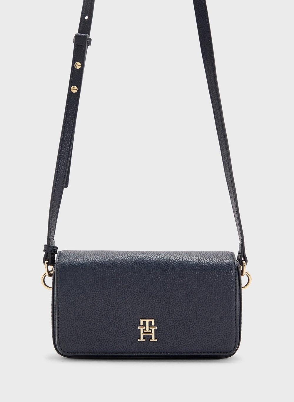 TOMMY HILFIGER Chic Flapover Crossbody for Women - Image 1