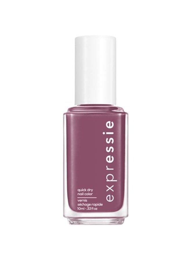 Essie Expressie Quick-Dry Mauve Polish 10ml - Image 1