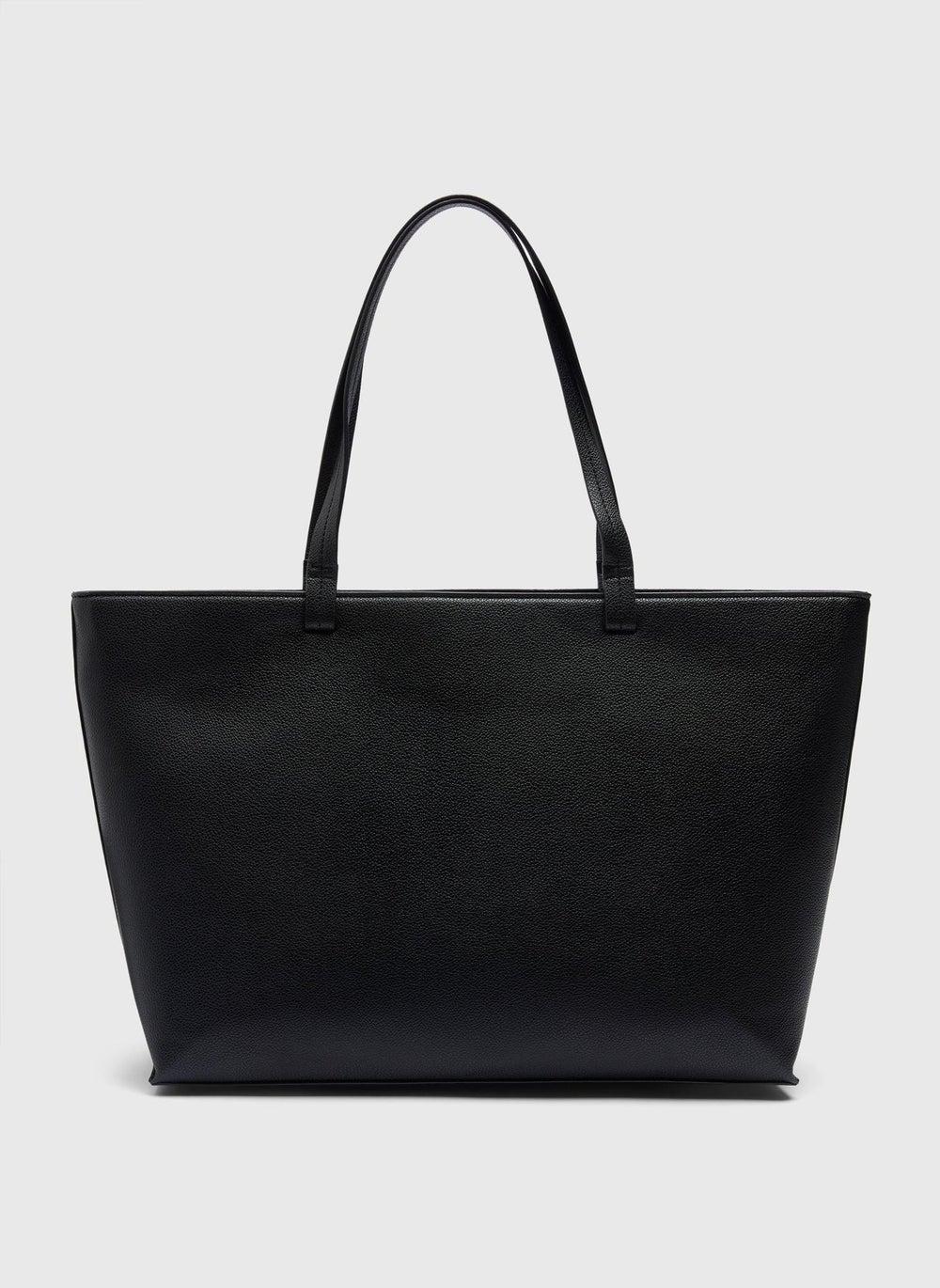 Matalan Chic Spacious Black Tote Bag for Women - Image 1