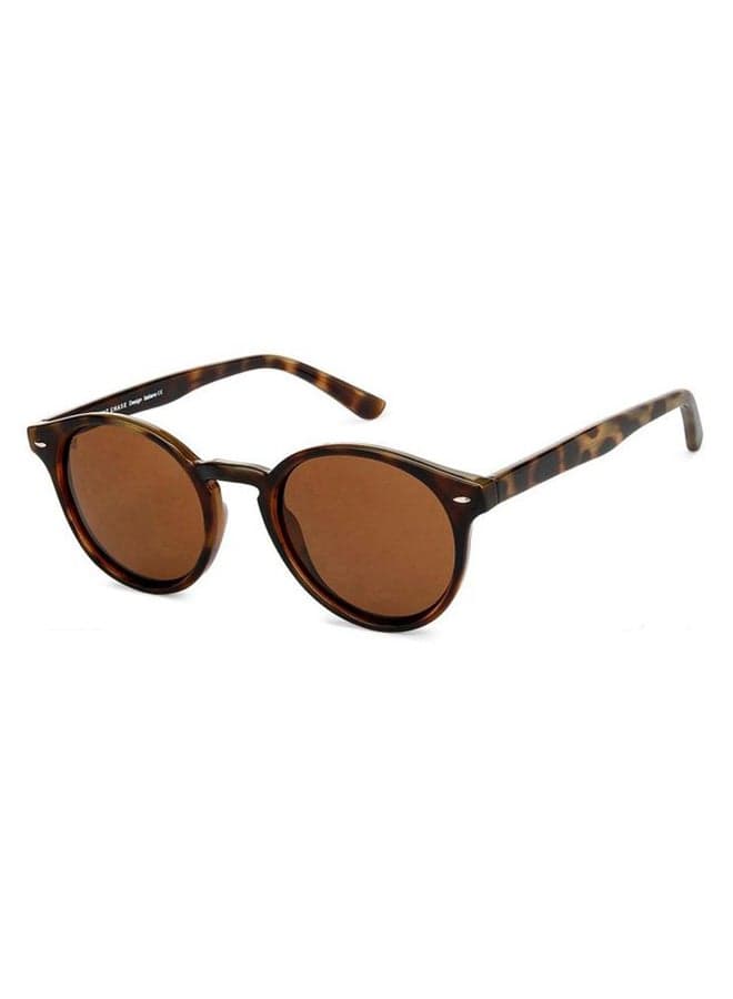 VINCENT CHASE VC S11744 Mirage Round Sunglasses - 50mm Brown - Image 1