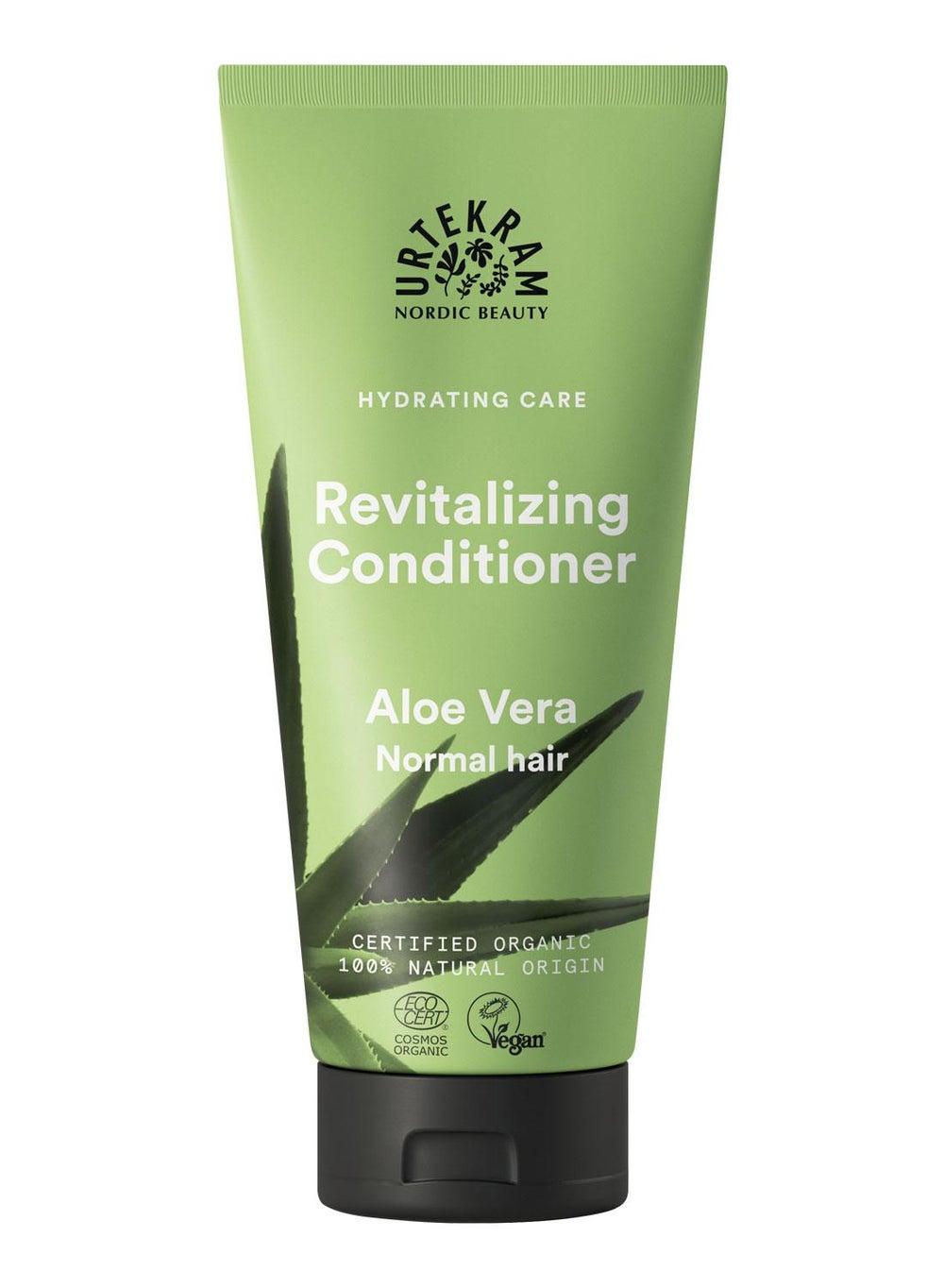 Urtekram Organic Aloe Vera Conditioner 180 ml - Pure & Gentle Care - Image 1