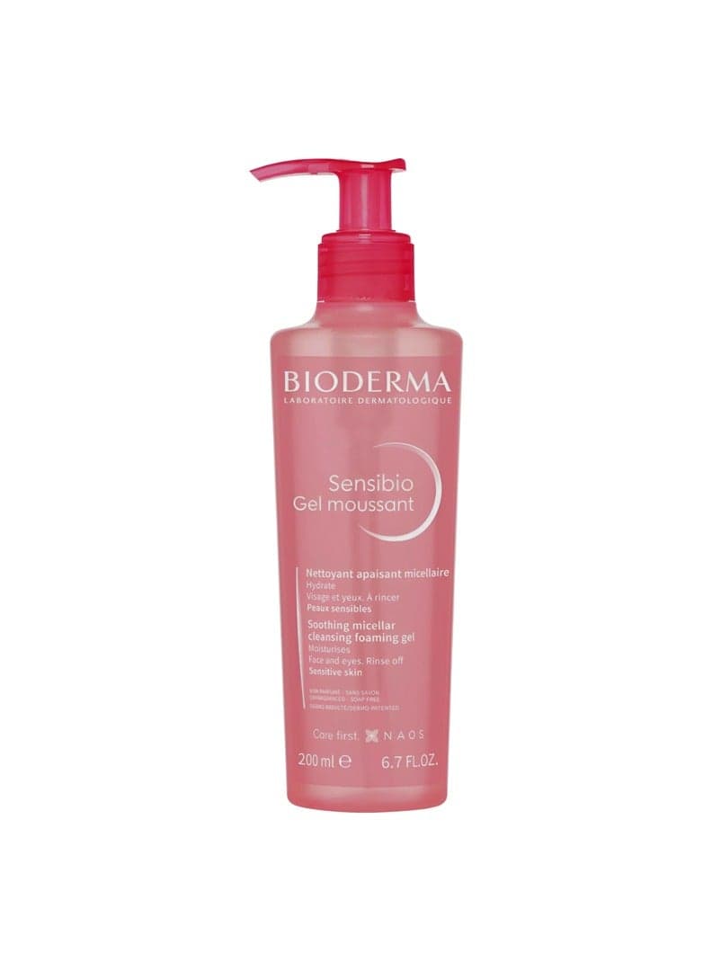 Sensibio 200ml Gel Cleanser, Gentle & Soothing for Sensitive Skin - Image 1