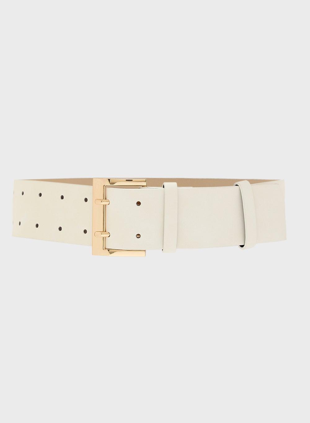 Ella Limited Edition Gold-Buckled Wide Belt for Women - Image 1