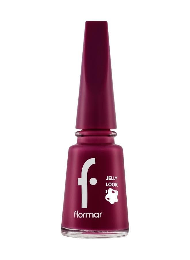 Flormar JL38 Sangria Jelly Shine Nail Enamel - Image 1