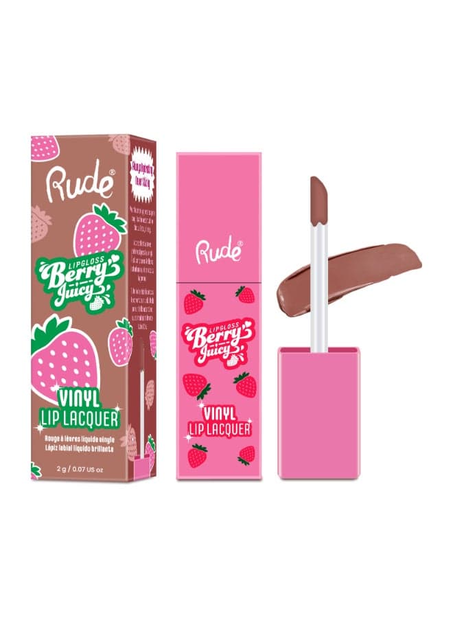 Chocolate Glaze Berry Juicy Vinyl Lip Lacquer - Image 1