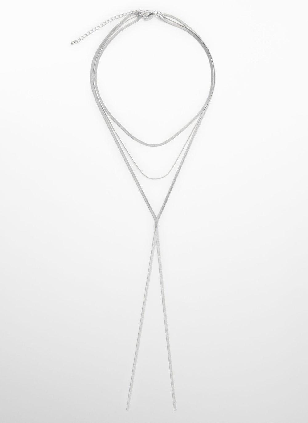 MANGO Tracy Elegant Long Necklace for Women - Image 1