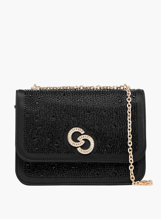 Celeste Rhinestone Crossbody - Elegance on a Chain - Image 1
