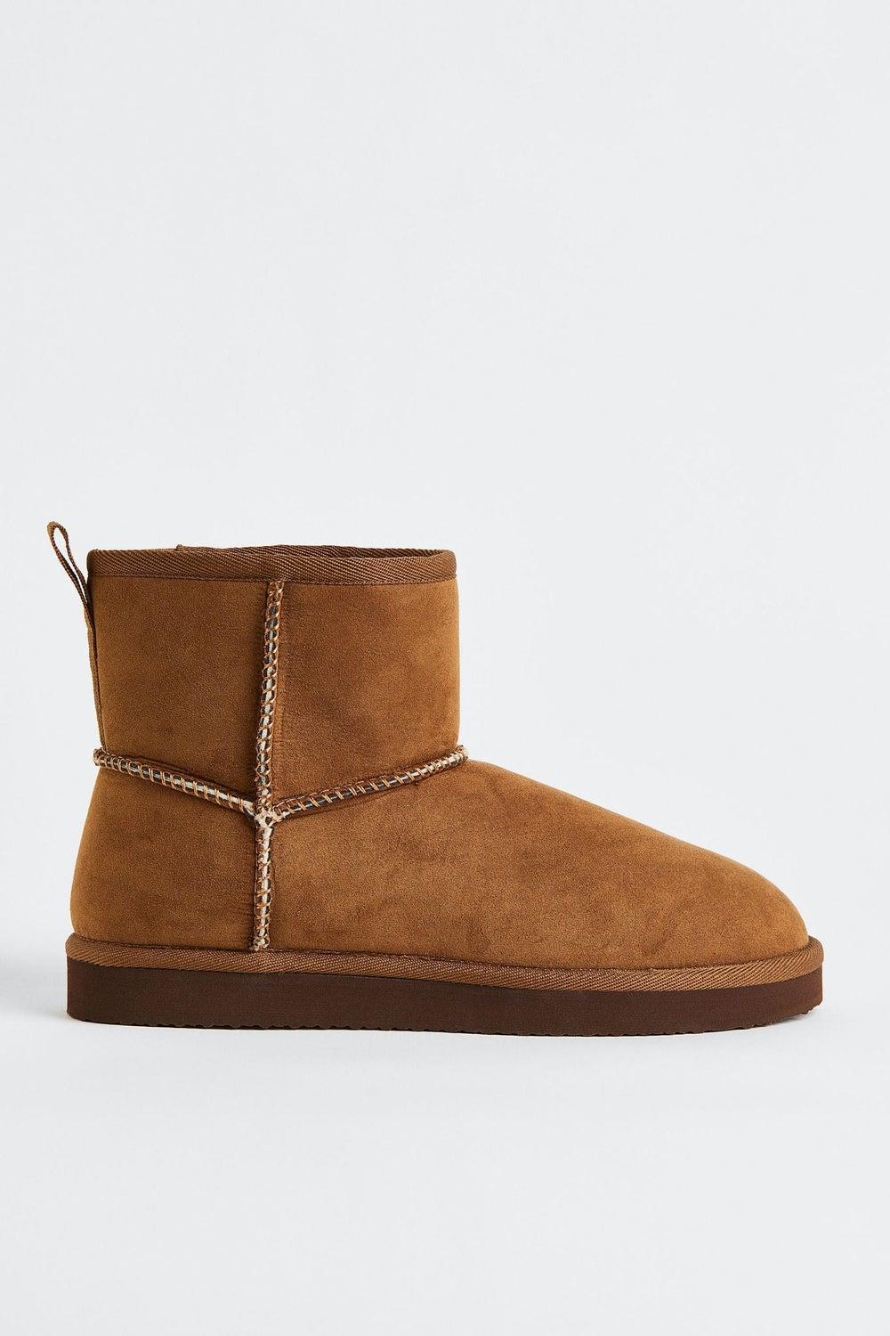 Luxurious Warm-Lined Suede Ankle Boots - Image 1