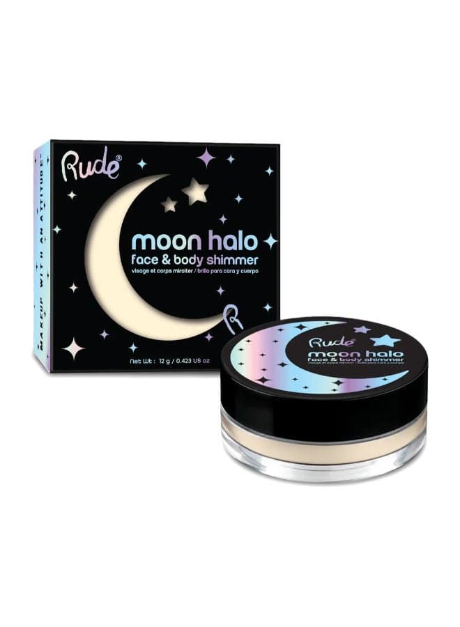 Moonlit Moon Halo Face & Body Shimmer - Radiant Beauty - Image 1