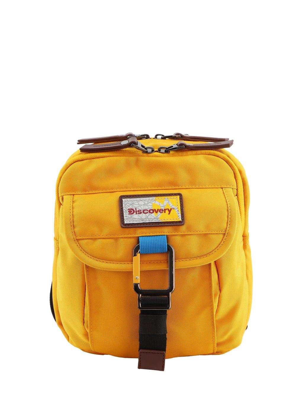 Discovery ICON 3L Ocher Shoulder Bag: Eco-Friendly & Stylish - Image 1