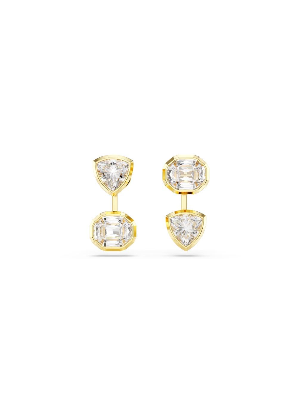 SWAROVSKI Imber:Pe Jacket Earrings - Modern Geometric Elegance - Image 1