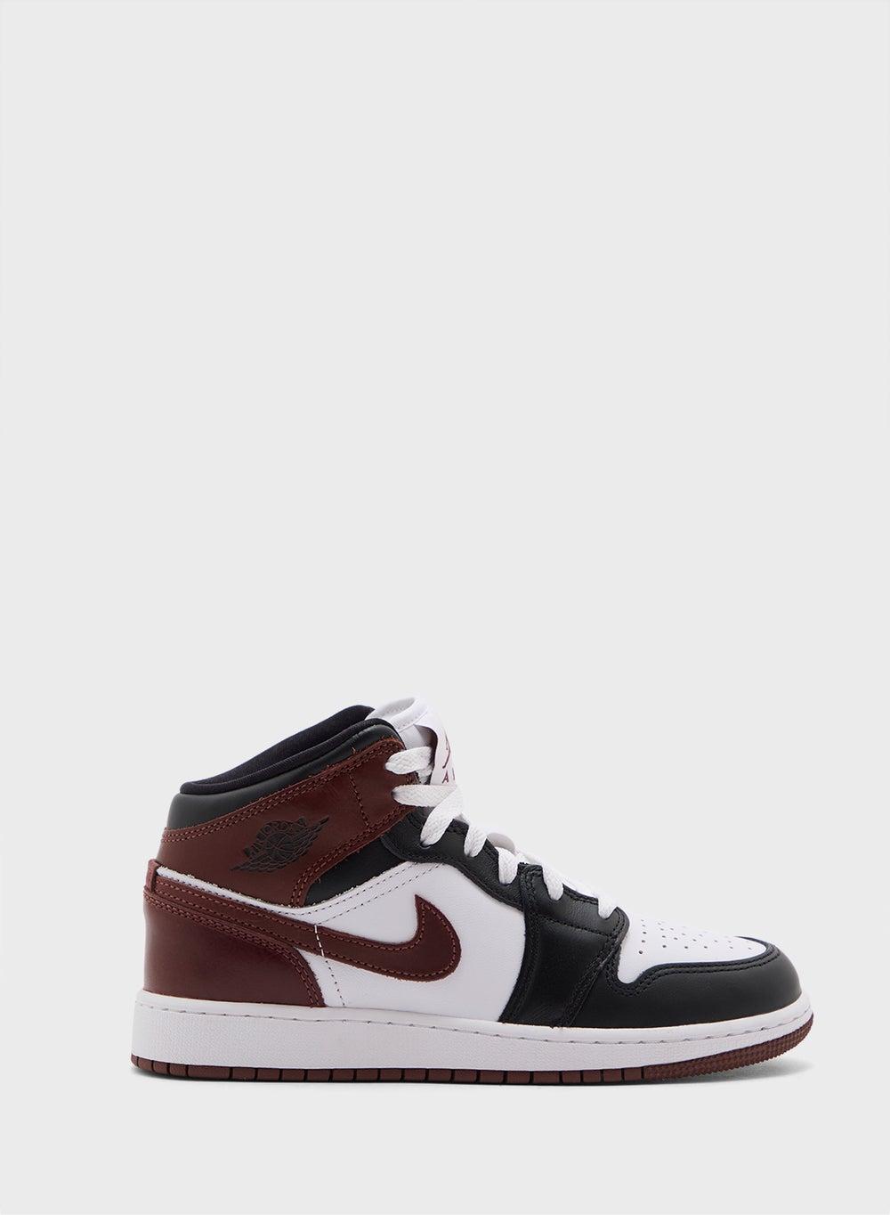 Air Jordan 1 Mid SE BG Kids Sneaker - Style No HF3193 102 - Image 1