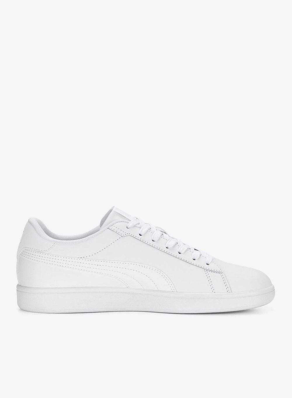 Puma Smash 3.0 L: Premium White Low-Top Sneakers - Image 1