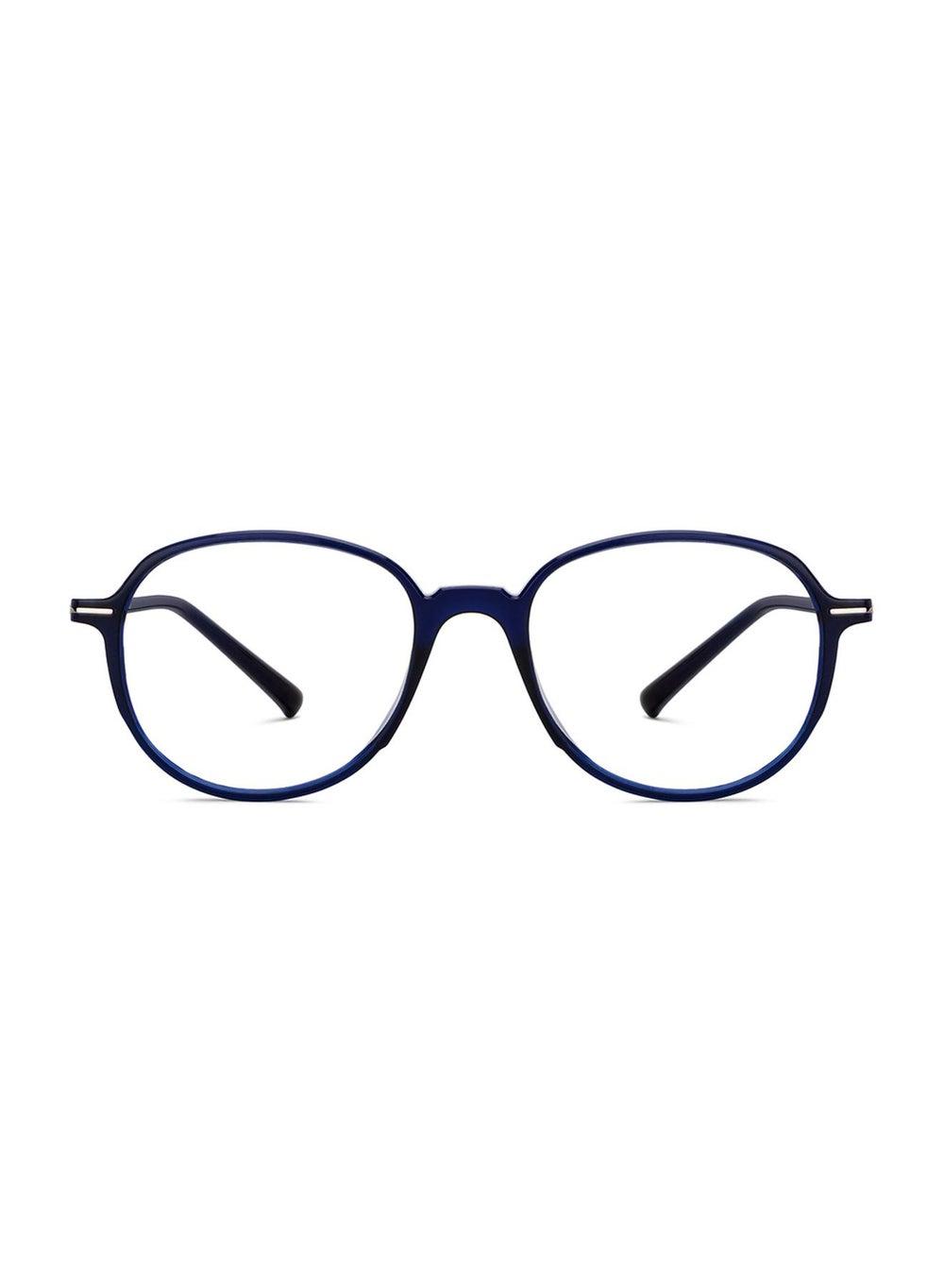 Lenskart Blu LB E14792 Unisex Round Glasses, 49mm - Image 1