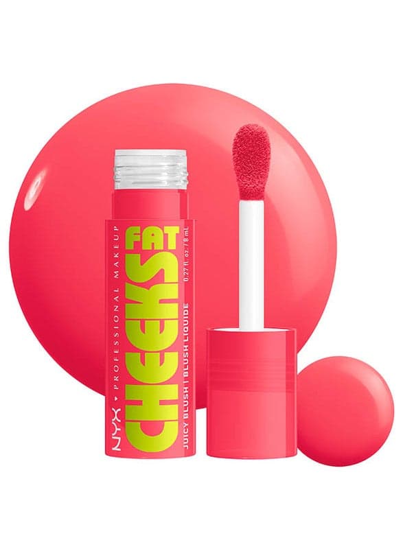 Bouncin' Berry Fat Cheeks Juicy Liquid Blush - Full Size - Image 1