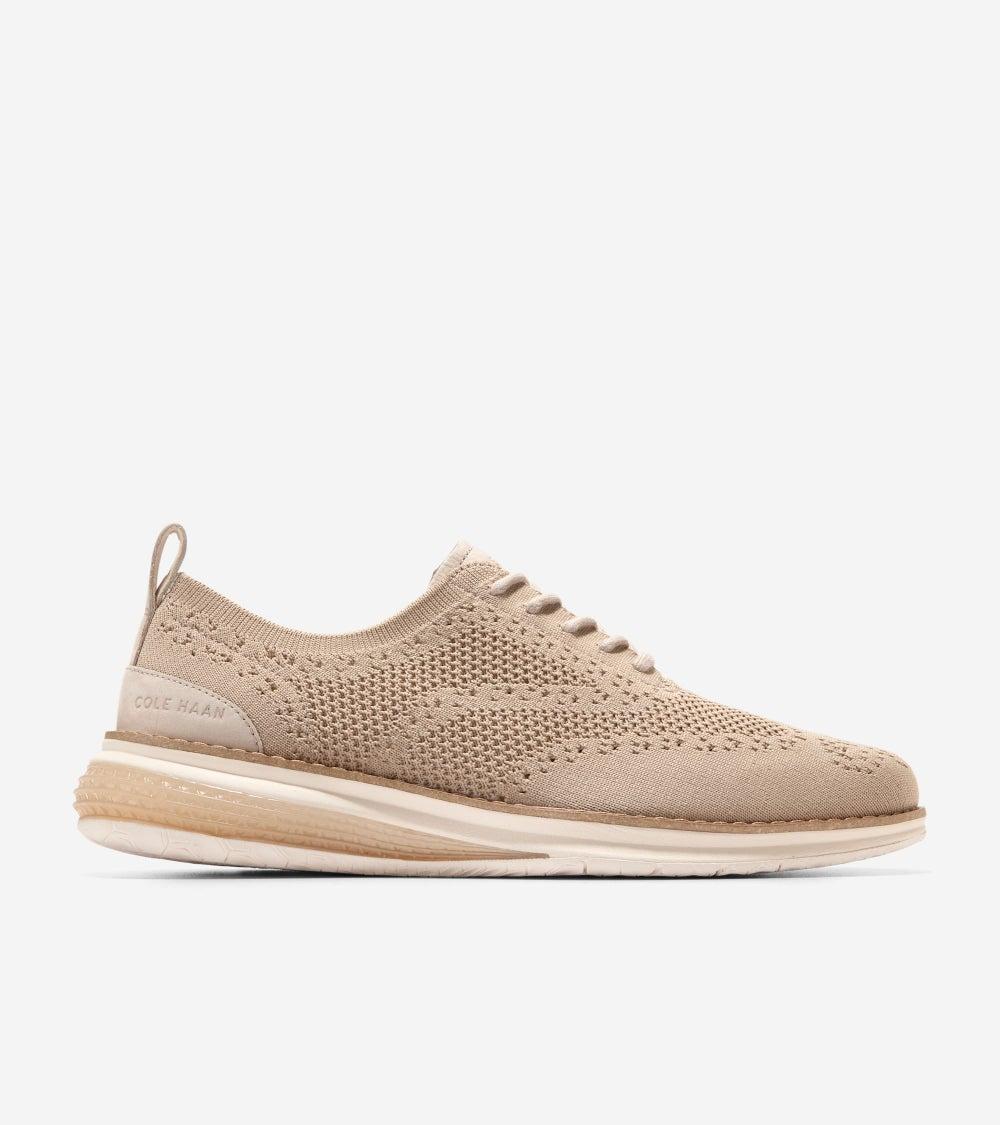 OriginalGrand Energyweave Men's Wingtip Oxfords in Rye - Image 1