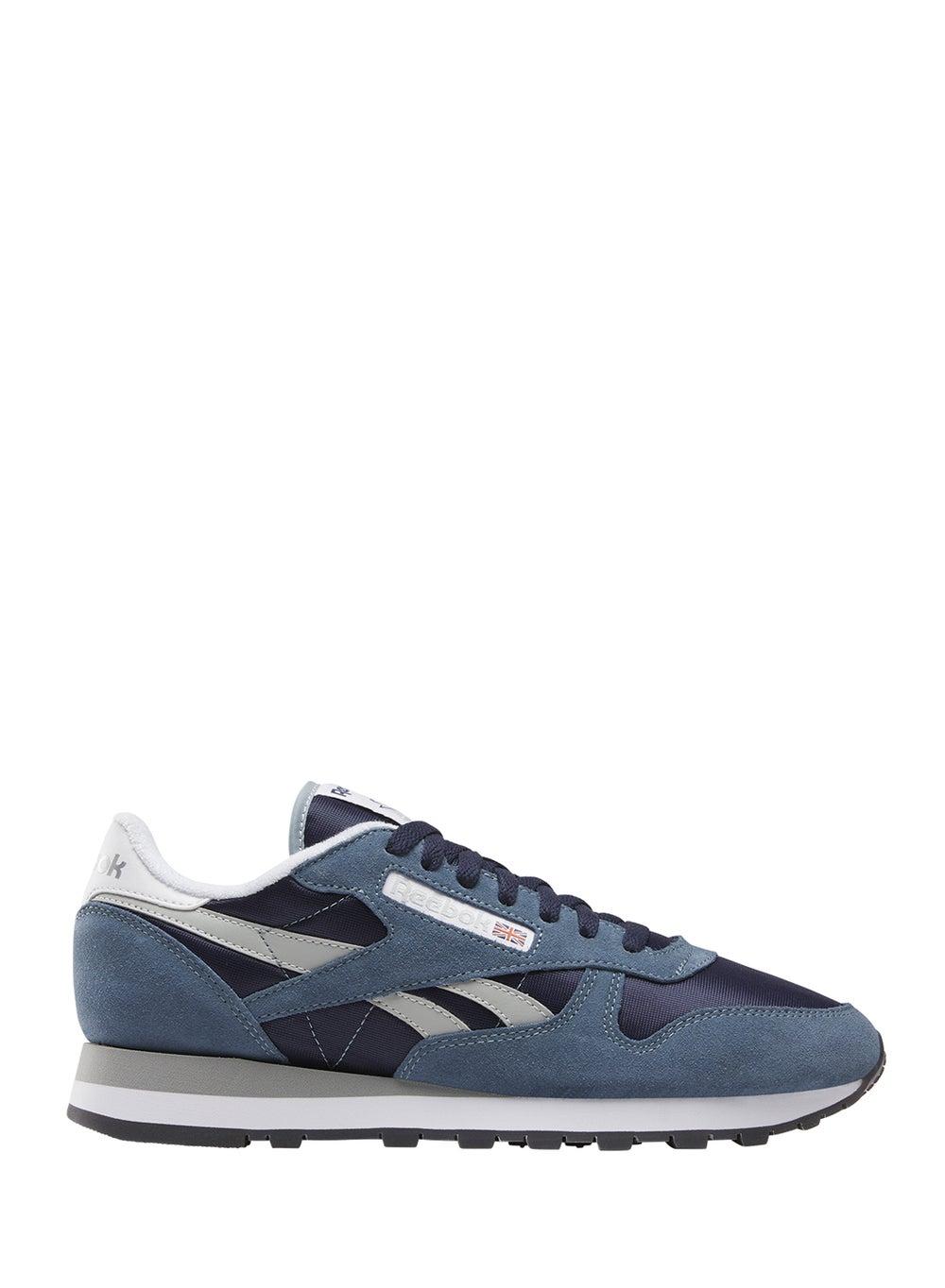 Vector Navy Classic Leather Low-Top Sneakers 100230514 - Image 1