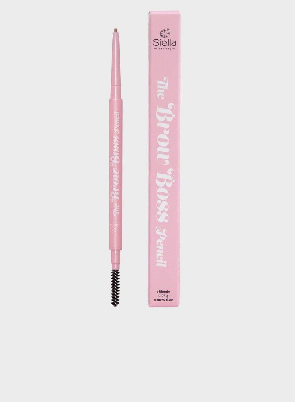 Brow Boss Pencil 1 Blonde: Precision Waterproof Styling - Image 1