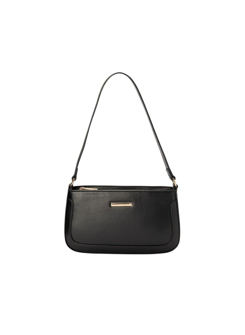 Bata Chic Solid Shoulder Bag – Elegance for Every Occasion - Image 1