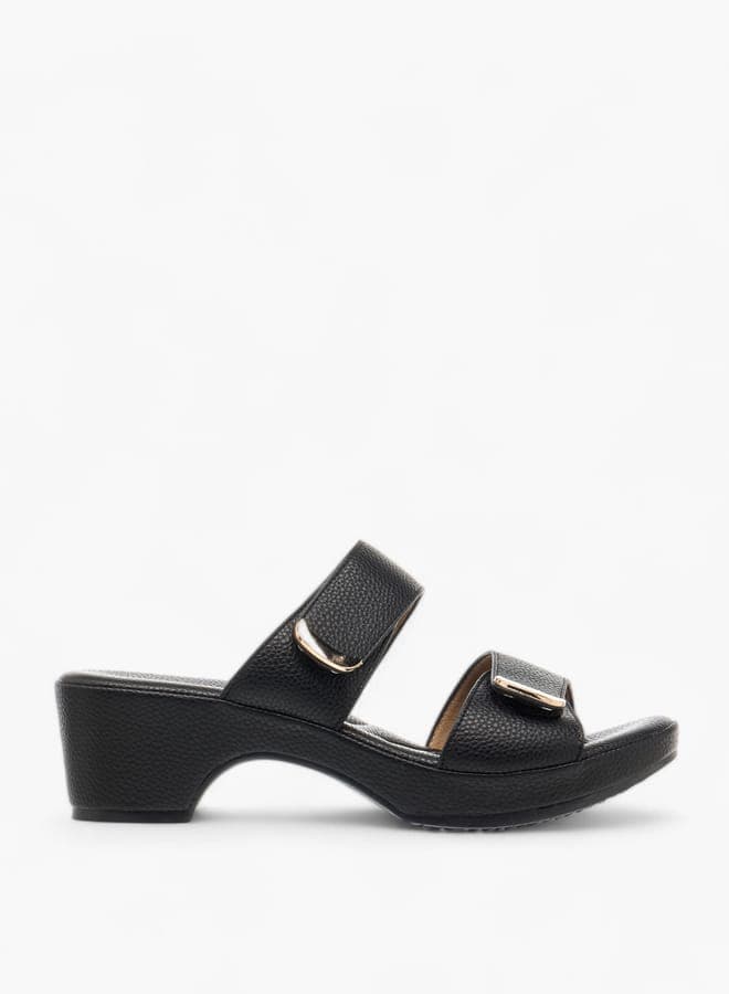 Elevate Your Style: Bzx8952 1 Reblack Textured Wedges - Image 1