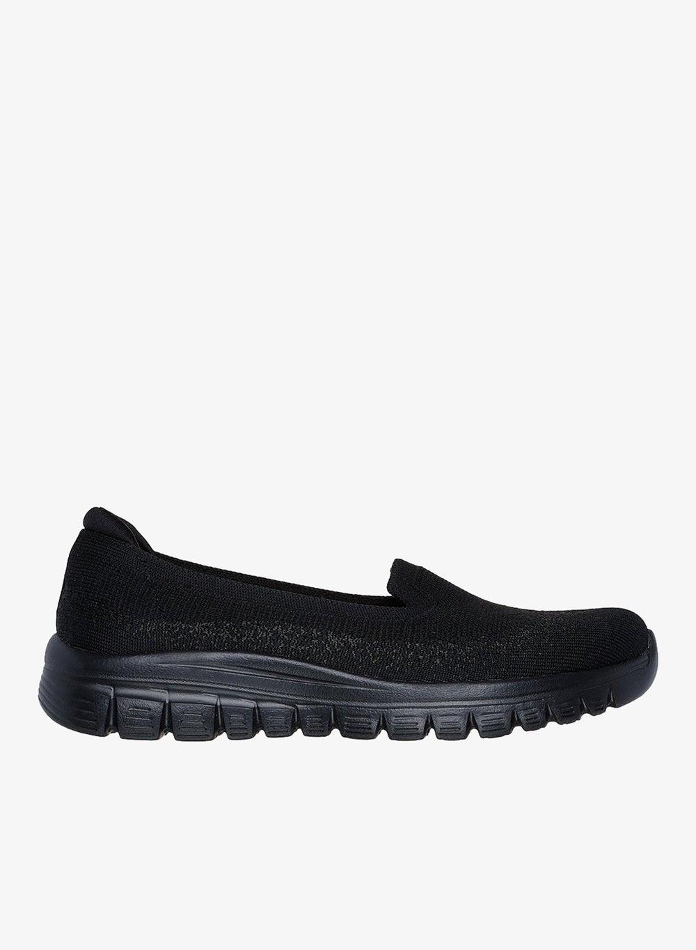 Skechers Graceful Good Vibe Slip-Ons - Style No 100697 Bbk - Image 1