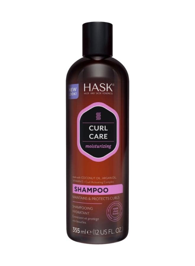 HASK Curl Care Moisturizing Shampoo 355ml | UAE Exclusive - Image 1