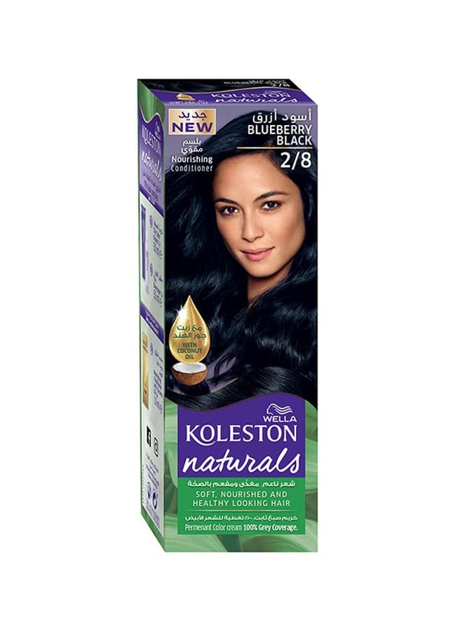 Koleston Naturals Blueberry Black 2/8 Luxurious Hair Color - Image 1