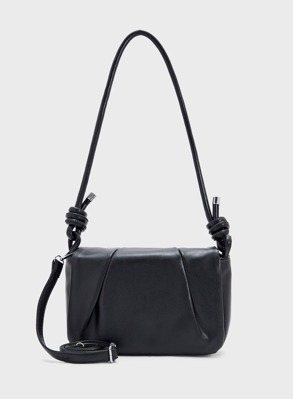 Ginger Ruched Elegance Crossbody Bag — A Chic Accessory - Image 1