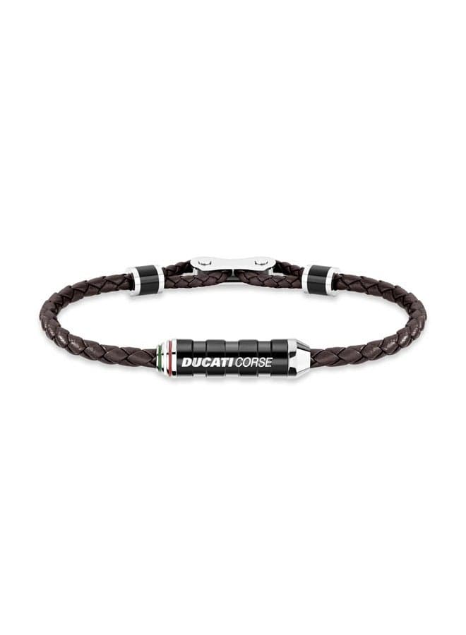 Ducati Dinamica Brown Bracelet DTAGB2137210 - Men's Style Icon - Image 1