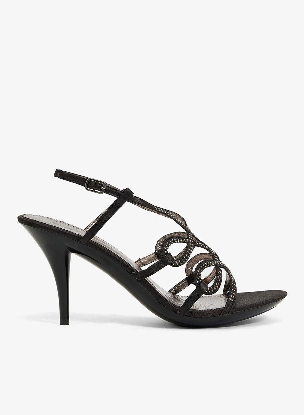 Elegant Evening High Heeled Sandal Style F1749At1 - Image 1