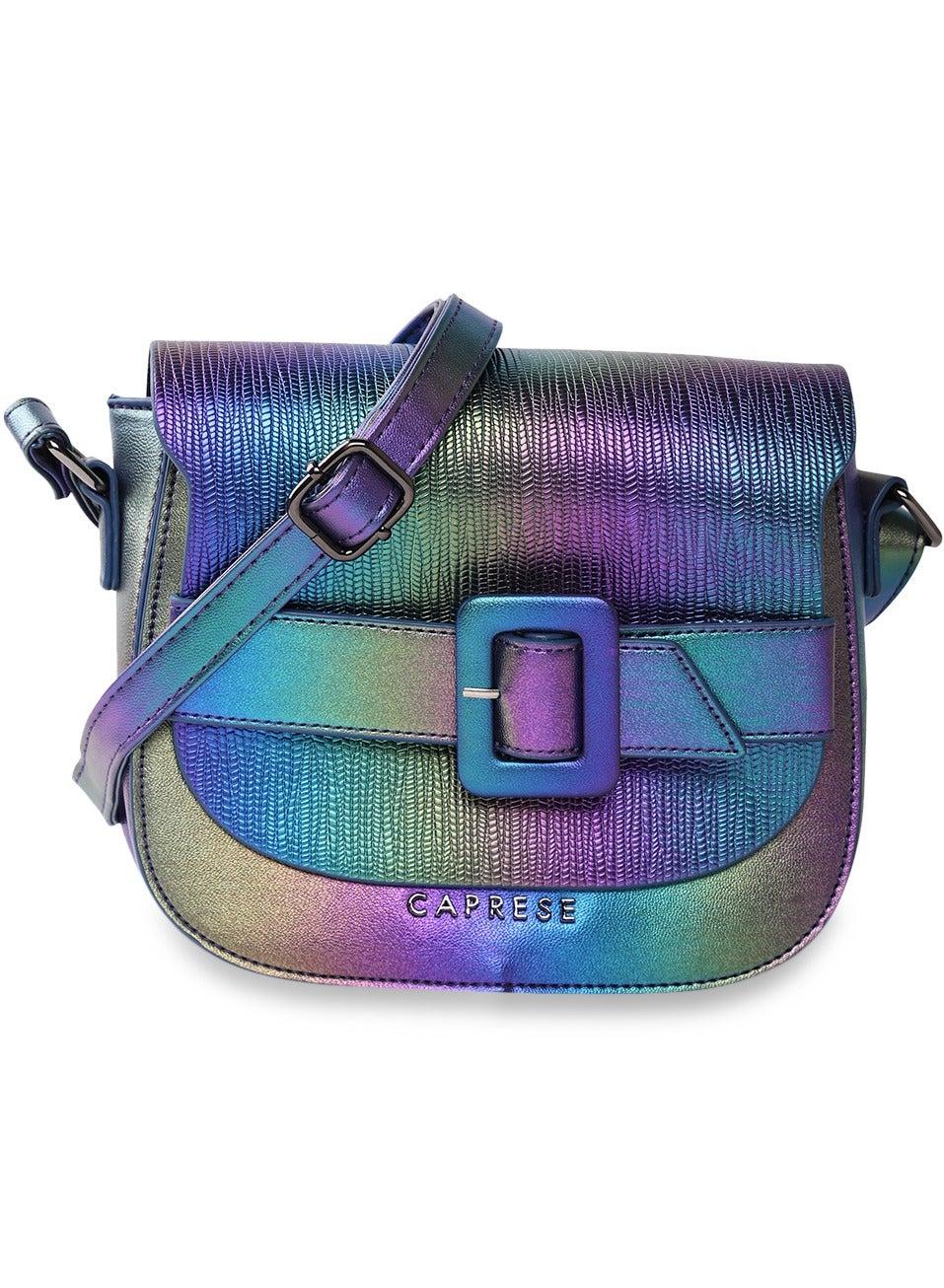 CAPRESE Theia Iridescent Green Sling Bag - Image 1