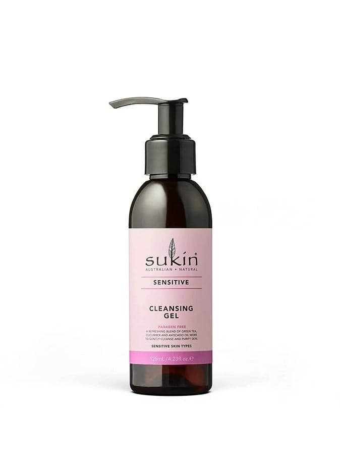 Sukin Sensitive Cleansing Gel for Balanced, Clear Skin 125Ml - Image 1