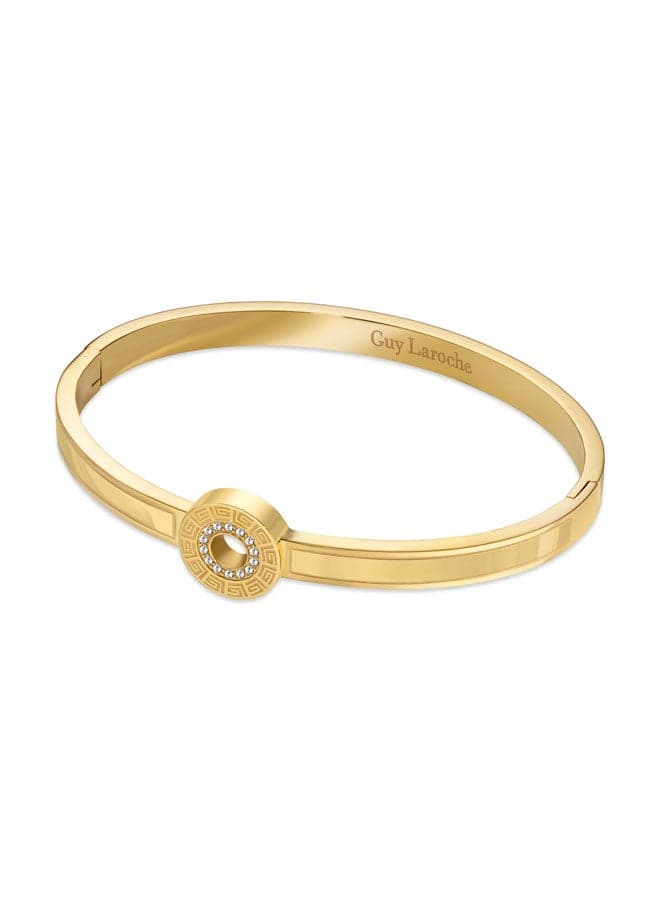 Guy Laroche Victoria Gold Bangle - Elegance Redefined - Image 1