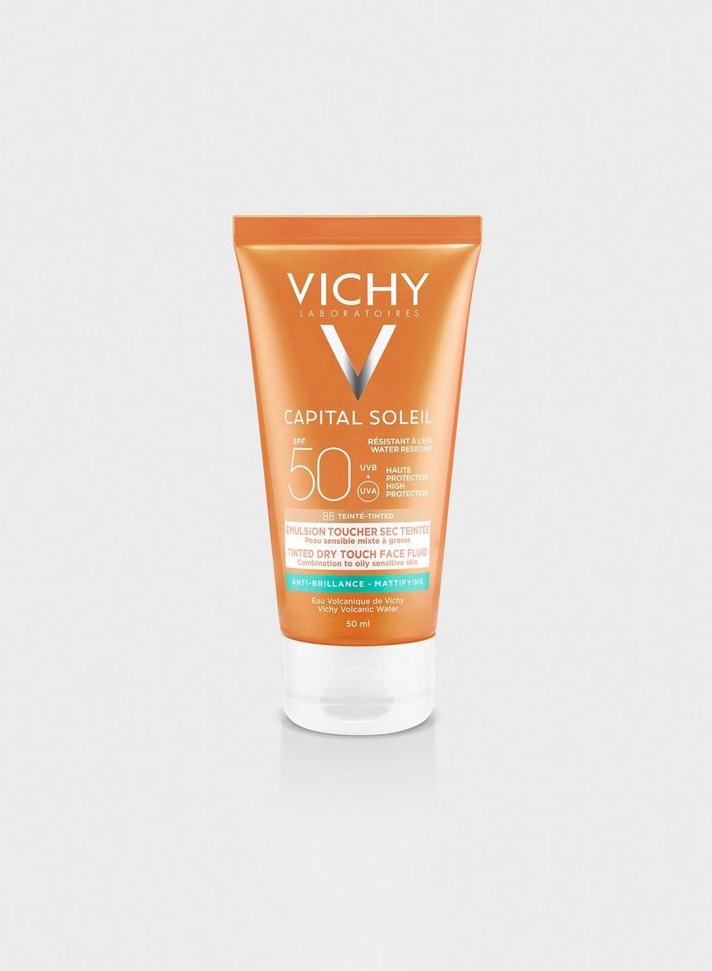 Vichy Capital Soleil SPF 50+ Tinted Matte Sunscreen 50ml - Image 1