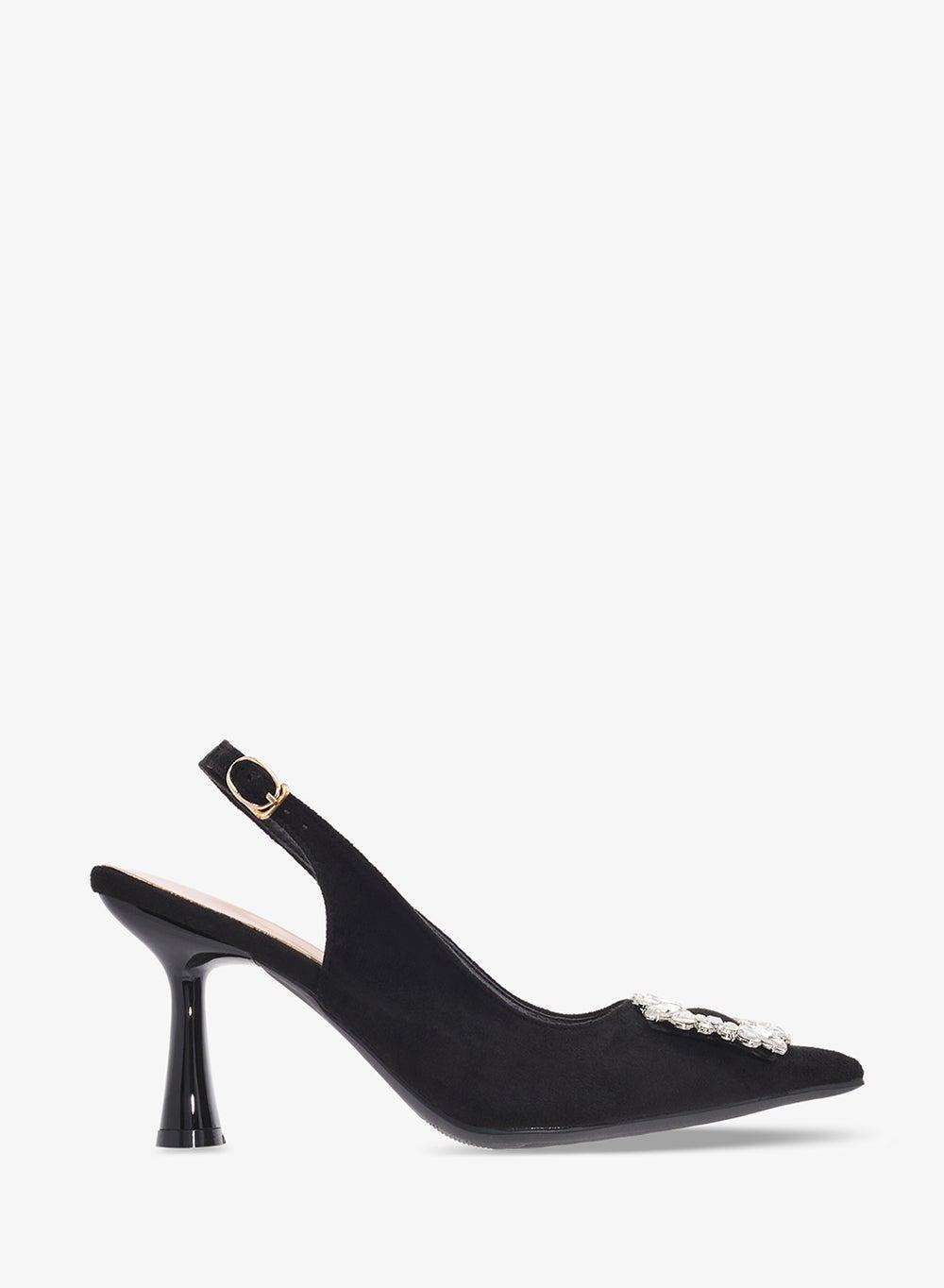 Xz256084 Elegant Black Classic Pumps for Every Occasion - Image 1