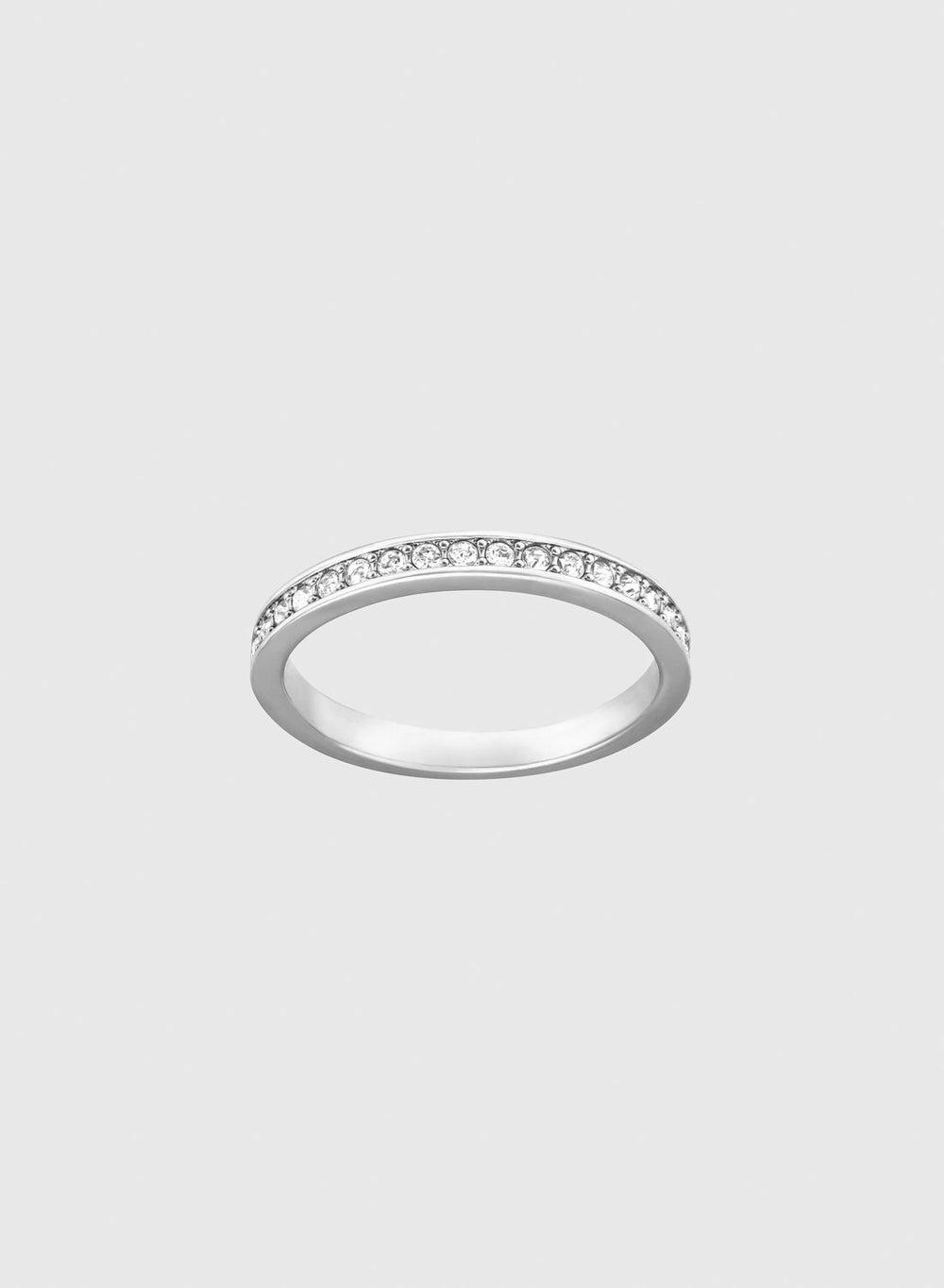 SWAROVSKI Large Rare Crystal Band Ring Size 58/8 - Image 1