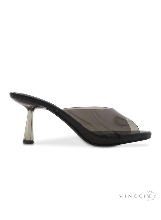 Elegant Vi20413883 One Strap Block Heels in Black - Image 1