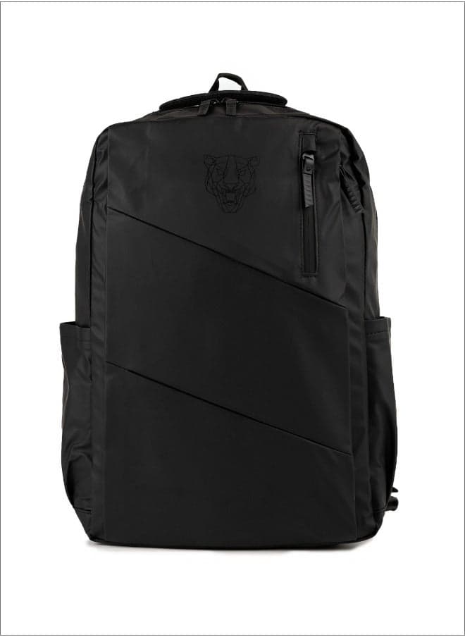 Tanjim Squad Black - Elegant Men's Waterproof Backpack - Image 1