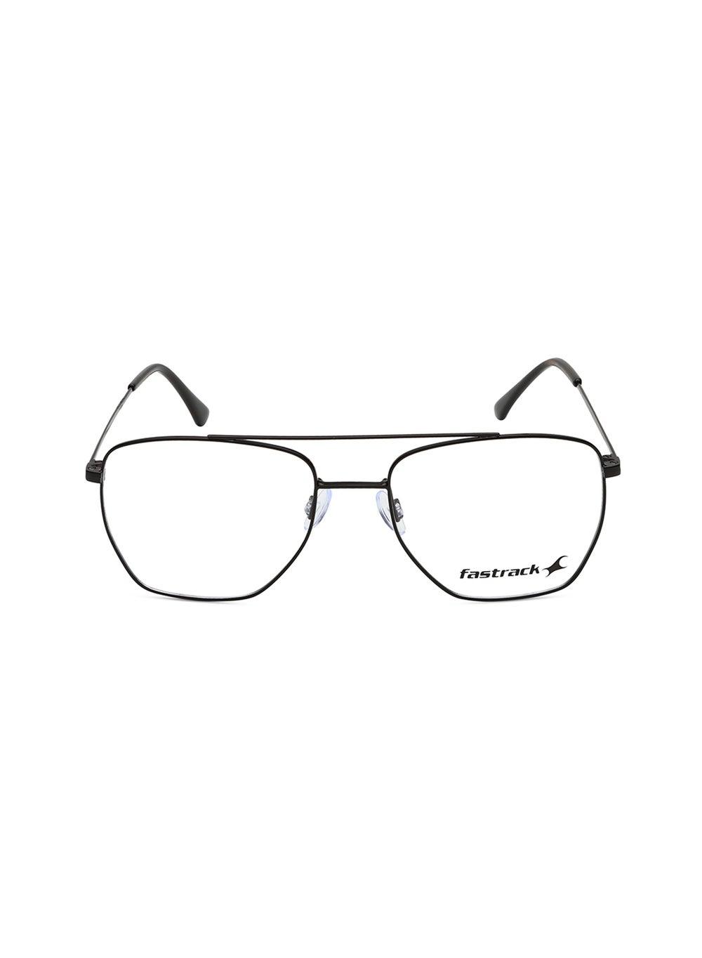 Fastrack Black Navigator Rimmed Eyeglasses for Men - Image 1