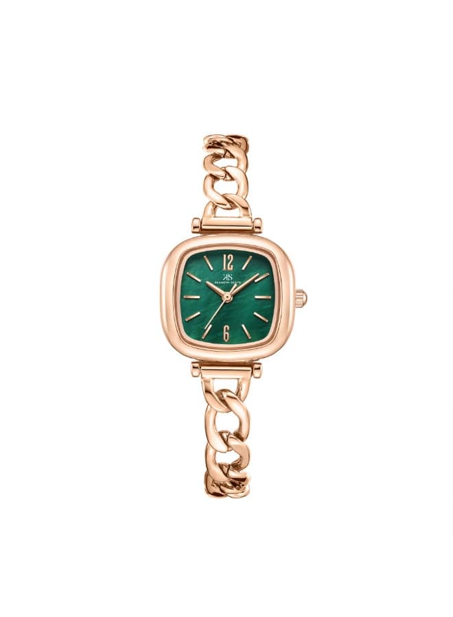 KENNETH SCOTT K23513-RBKG Elegant Rose Gold Analog Watch - Image 1